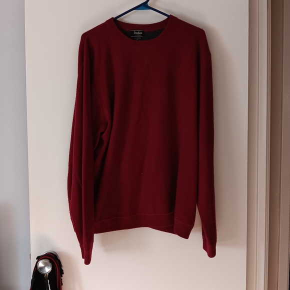 Neiman Marcus 100% Cashmere Crew Sweater XL - Picture 2 of 5